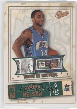 2004-05 Fleer Authentix - [Base] - Club Box #119 - Ticket to the Pros - Jameer Nelson /25