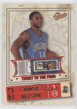 2004-05 Fleer Authentix - [Base] - General Admission #119 - Ticket to the Pros - Jameer Nelson /100