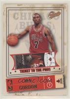 Ticket to the Pros - Ben Gordon #/100