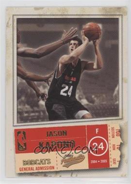 2004-05 Fleer Authentix - [Base] - General Admission #58 - Jason Kapono /100