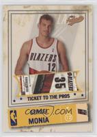 Ticket to the Pros - Sergei Monia #/50