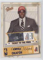 Ticket to the Pros - Emeka Okafor #/50