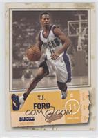 T.J. Ford #/50