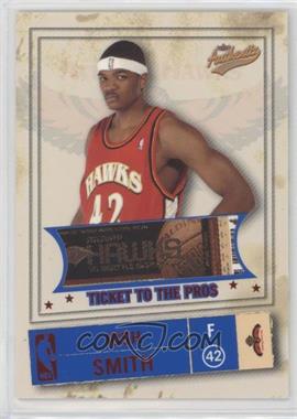 2004-05 Fleer Authentix - [Base] - Standing Room Only #120 - Ticket to the Pros - Josh Smith /10