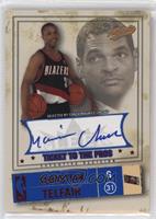 Ticket to the Pros - Sebastian Telfair (Maurice Cheeks Autograph) #/10