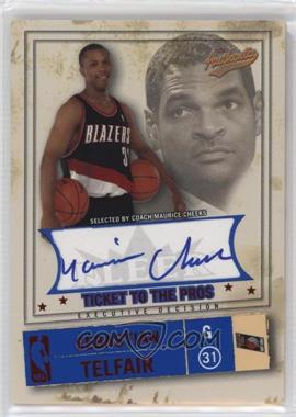 2004-05 Fleer Authentix - [Base] - Standing Room Only #135 - Ticket to the Pros - Sebastian Telfair (Maurice Cheeks Autograph) /10