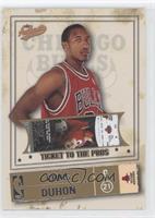 Ticket to the Pros - Chris Duhon #/750