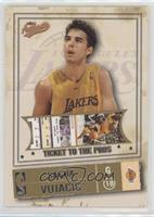 Ticket to the Pros - Sasha Vujacic #/750