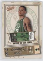 Ticket to the Pros - Delonte West #/750