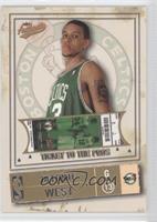 Ticket to the Pros - Delonte West #/750