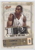 Ticket to the Pros - Romain Sato #/750