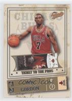 Ticket to the Pros - Ben Gordon #/750