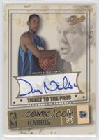 Ticket to the Pros - Devin Harris (Don Nelson Autograph) #/200
