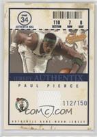 Paul Pierce #/150