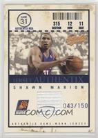 Shawn Marion #/150