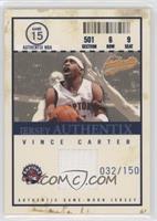 Vince Carter #/150