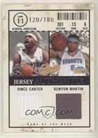 Vince Carter, Kenyon Martin #/180