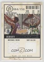 Michael Redd, Ray Allen #/150