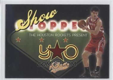 2004-05 Fleer Authentix - Show Stoppers #14 SS - Yao Ming