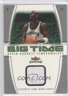 2004-05 Fleer Genuine - Big Time Game Used #BT/KG - Kevin Garnett