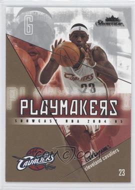 2004-05 Fleer Showcase - Playmakers #12PM - LeBron James