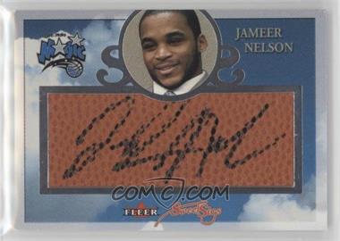 2004-05 Fleer Sweet Sigs - Autographs #SSG-JN - Jameer Nelson /200
