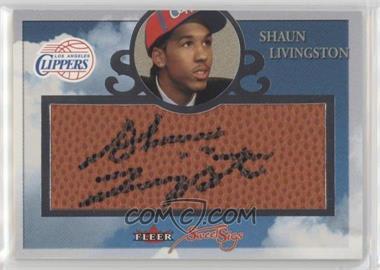 2004-05 Fleer Sweet Sigs - Autographs #SSG-SL - Shaun Livingston /200