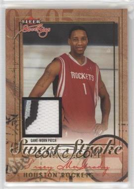 2004-05 Fleer Sweet Sigs - Sweet Stroke - Gold Patch #SS/TM - Tracy McGrady /50 [EX to NM]