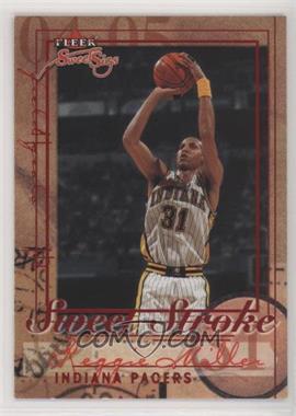 2004-05 Fleer Sweet Sigs - Sweet Stroke #6 SS - Reggie Miller