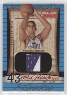 2004-05 Fleer Throwbacks - [Base] - Copper #87 - Kris Humphries /25