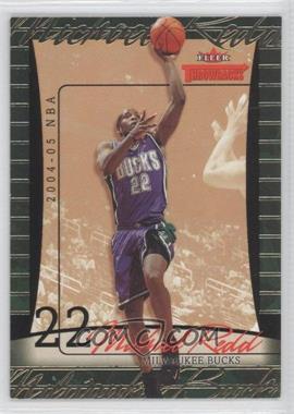 2004-05 Fleer Throwbacks - [Base] - Gold #18 - Michael Redd /50