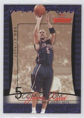 2004-05 Fleer Throwbacks - [Base] - Purple Missing Serial Number #32 - Jason Kidd