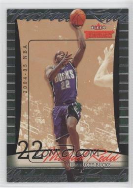 2004-05 Fleer Throwbacks - [Base] - Silver #18 - Michael Redd /100