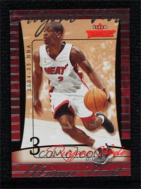 2004-05 Fleer Throwbacks - [Base] - Silver #54 - Dwyane Wade /100 [EX to NM]