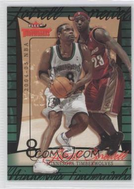 2004-05 Fleer Throwbacks - [Base] #40 - Latrell Sprewell (Guarded by LeBron James)