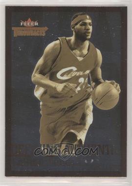 2004-05 Fleer Throwbacks - Defining Authentic #20 DA - LeBron James