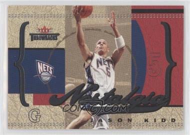 2004-05 Fleer Throwbacks - Nostalgia #10 N - Jason Kidd /1994