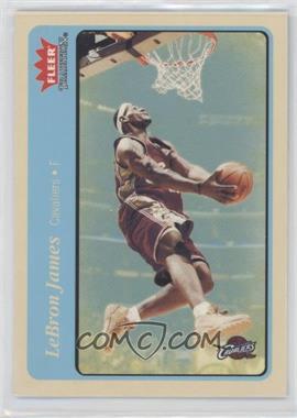 2004-05 Fleer Tradition - [Base] - Blue #140 - LeBron James