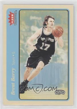 2004-05 Fleer Tradition - [Base] - Blue #174 - Brent Barry