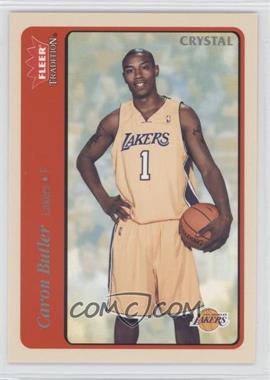 2004-05 Fleer Tradition - [Base] - Crystal #161 - Caron Butler /150