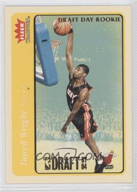 2004-05 Fleer Tradition - [Base] - Draft Day Rookie #239 - Dorell Wright /375