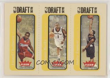 2004-05 Fleer Tradition - [Base] - Draft Day Rookie #258 - Lionel Chalmers, Antonio Burks, Andre Emmett /375 [EX to NM]
