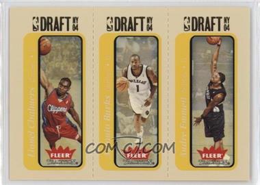 2004-05 Fleer Tradition - [Base] - Draft Day Rookie #258 - Lionel Chalmers, Antonio Burks, Andre Emmett /375