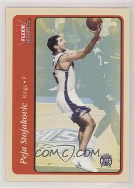 2004-05 Fleer Tradition - [Base] #147 - Peja Stojakovic