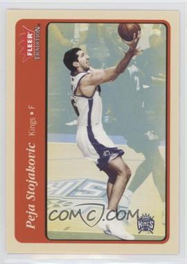 2004-05 Fleer Tradition - [Base] #147 - Peja Stojakovic