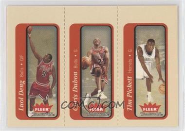 2004-05 Fleer Tradition - [Base] #259 - Luol Deng, Chris Duhon, Tim Pickett