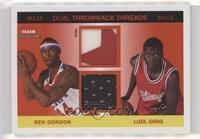 Ben Gordon, Luol Deng #/75