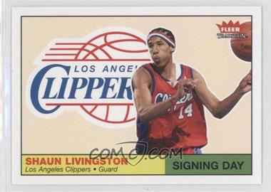 2004-05 Fleer Tradition - Signing Day #4 SD - Shaun Livingston