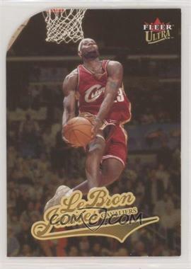 2004-05 Fleer Ultra - [Base] - Gold Medallion #114 - LeBron James