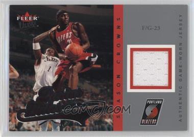 2004-05 Fleer Ultra - Season Crowns - Jersey #SC-DM - Darius Miles /349